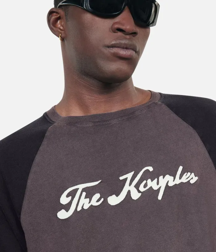 Men Tshirts THE KOOPLES Black Next Collection Serigraphy Tshirt