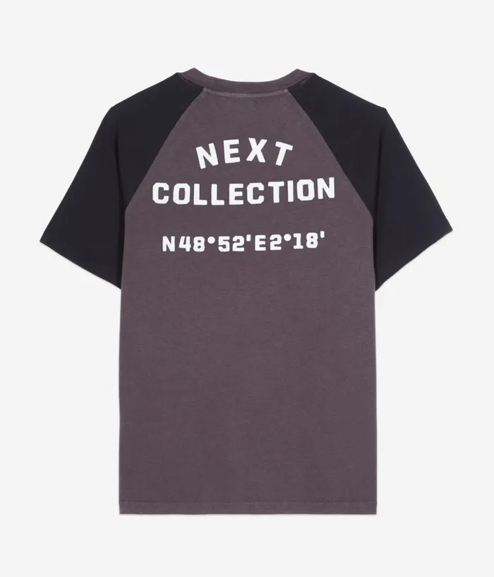 Men Tshirts THE KOOPLES Black Next Collection Serigraphy Tshirt