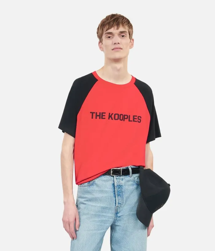 Men Tshirts THE KOOPLES Red Logo Tshirt