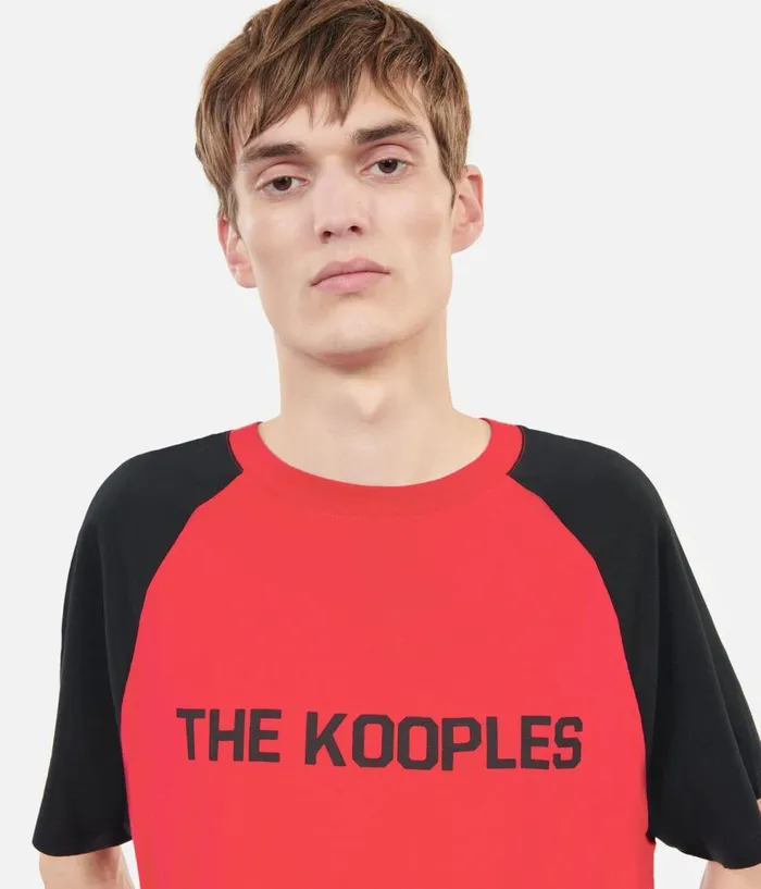 Men Tshirts THE KOOPLES Red Logo Tshirt