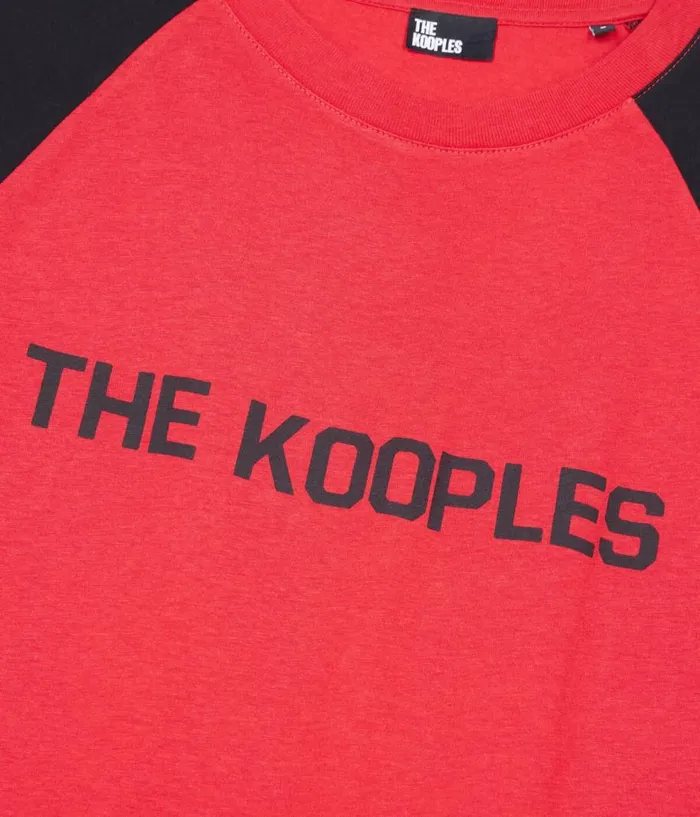 Men Tshirts THE KOOPLES Red Logo Tshirt