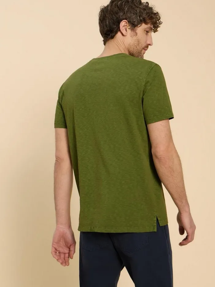 Men TSHIRTS White Stuff Abersoch Short Sleeve Tee Deep Green Men TSHIRTS White Stuff Abersoch Short Sleeve Tee Deep Green