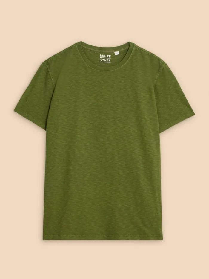Men TSHIRTS White Stuff Abersoch Short Sleeve Tee Deep Green Men TSHIRTS White Stuff Abersoch Short Sleeve Tee Deep Green