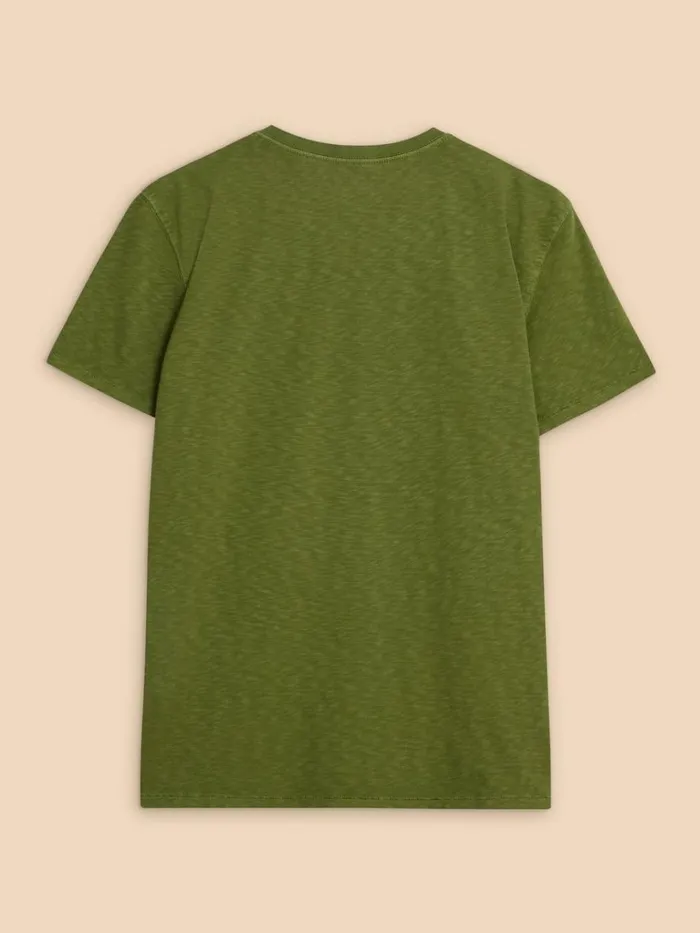 Men TSHIRTS White Stuff Abersoch Short Sleeve Tee Deep Green Men TSHIRTS White Stuff Abersoch Short Sleeve Tee Deep Green