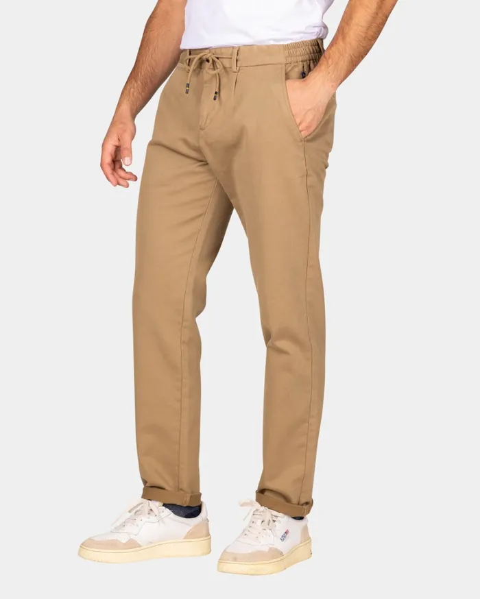 Men Trousers NZA New Zealand Auckland Ecru Jersey Chino 8211 Shimmering Sand