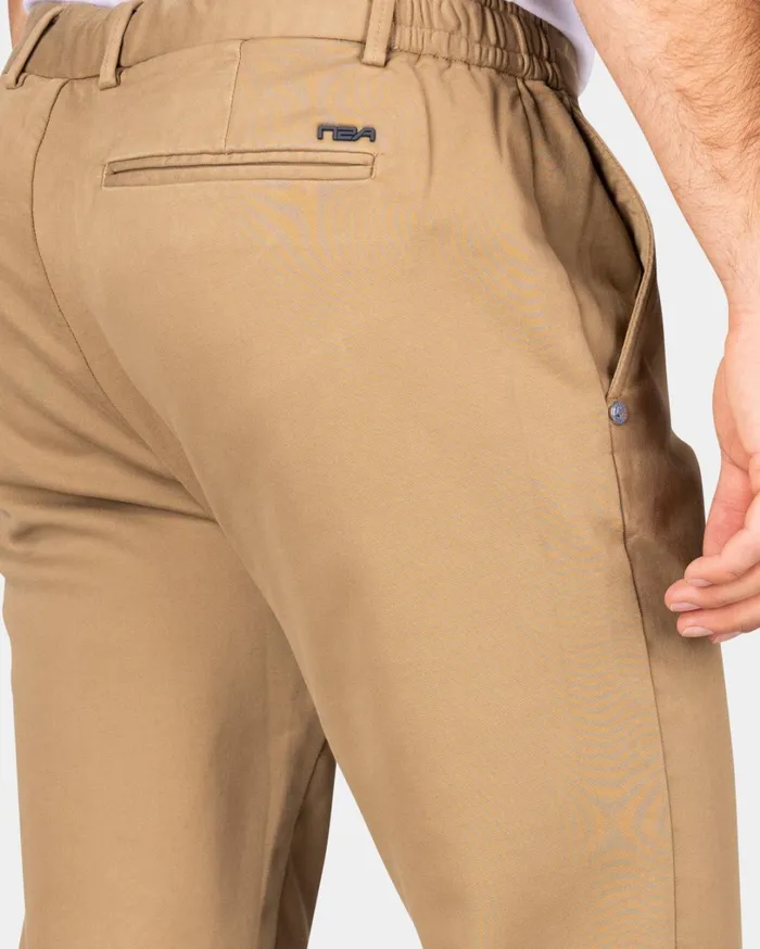 Men Trousers NZA New Zealand Auckland Ecru Jersey Chino 8211 Shimmering Sand