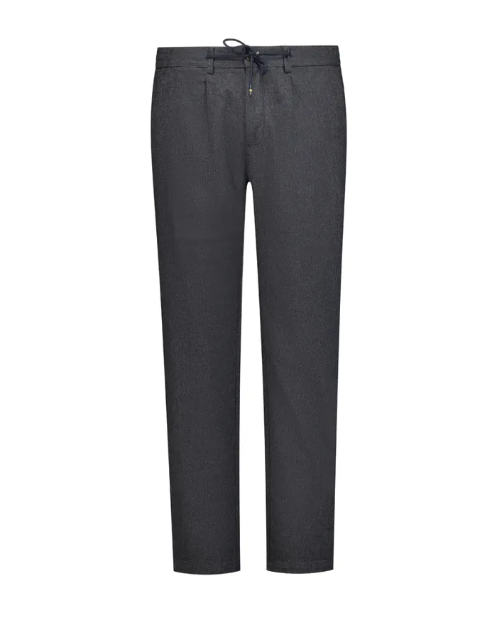 Men Trousers NZA New Zealand Auckland Grey Twill Chino 8211 Grey Melange