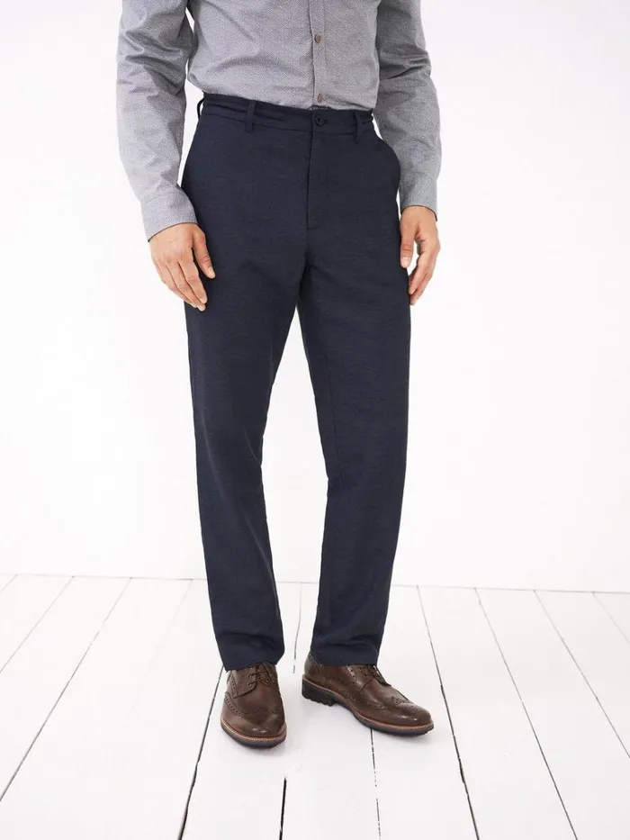 Men TROUSERS White Stuff Abbott Linen Trouser French Navy