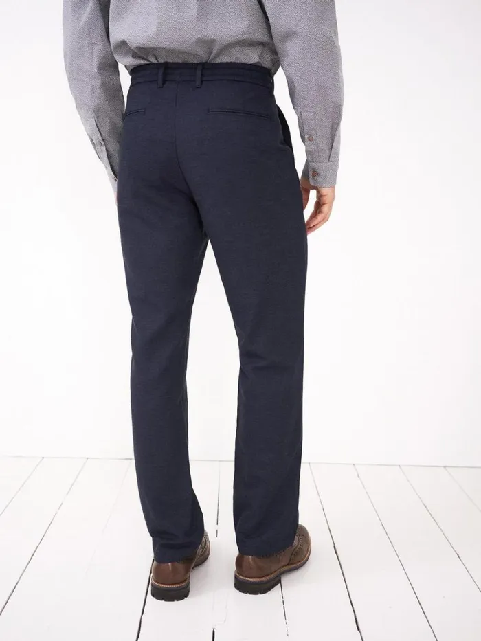 Men TROUSERS White Stuff Abbott Linen Trouser French Navy