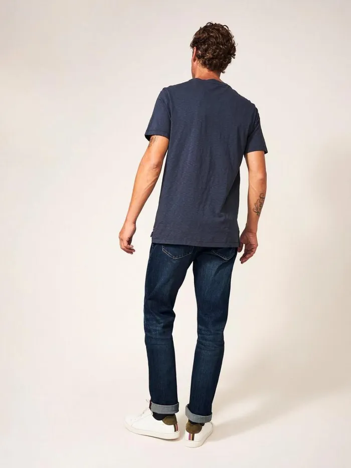 Men TROUSERS White Stuff Harwood Straight Jean Dark Blue Men TROUSERS White Stuff Harwood Straight Jean Dark Blue