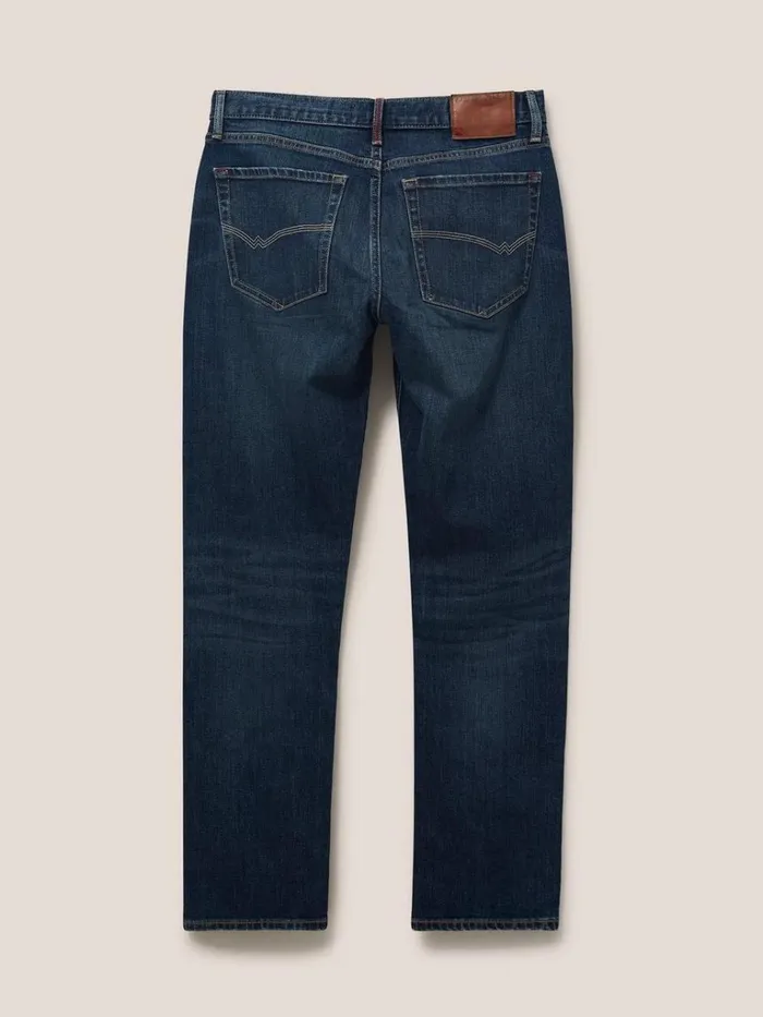 Men TROUSERS White Stuff Harwood Straight Jean Dark Blue Men TROUSERS White Stuff Harwood Straight Jean Dark Blue