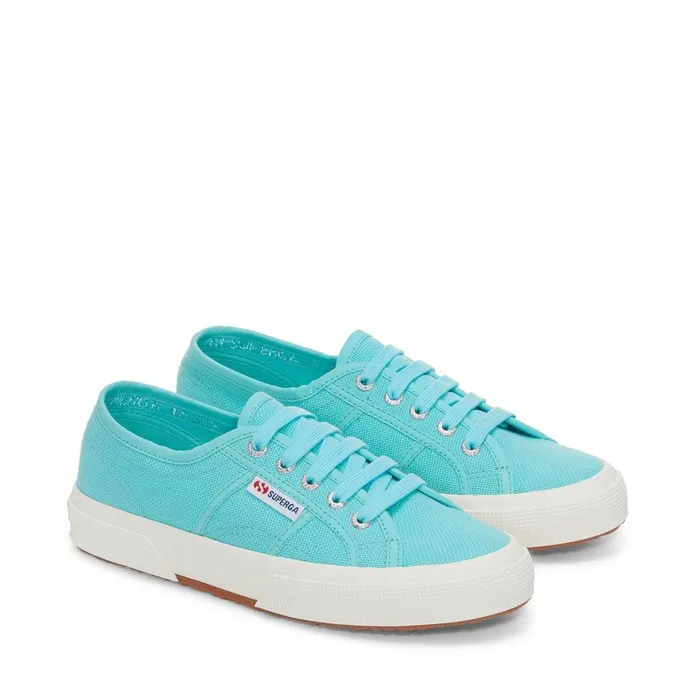 Men Unisex 2750COTU CLASSIC Sneaker AZURE TURQUOISEFAVORIO Superga Low Cut