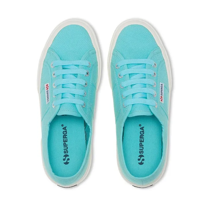 Men Unisex 2750COTU CLASSIC Sneaker AZURE TURQUOISEFAVORIO Superga Low Cut