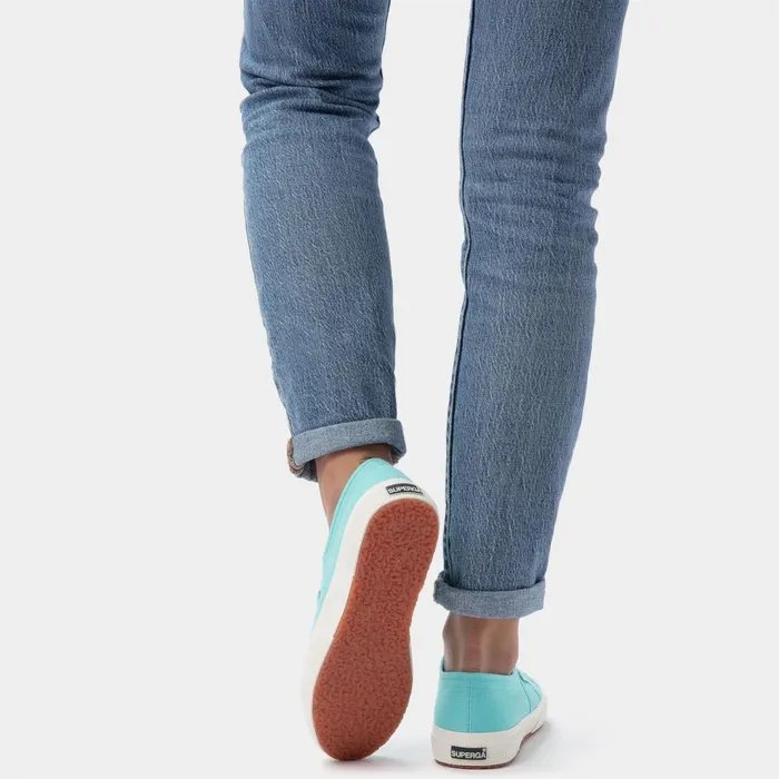 Men Unisex 2750COTU CLASSIC Sneaker AZURE TURQUOISEFAVORIO Superga Low Cut