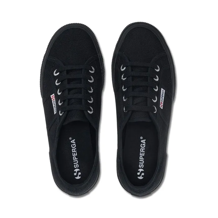 Men Unisex 2750COTU CLASSIC Sneaker FULL BLACK Superga Low Cut