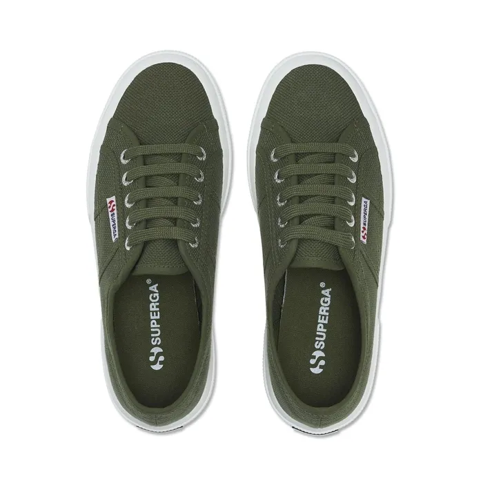 Men Unisex 2750COTU CLASSIC Sneaker GREEN SHERWOOD Superga Low Cut