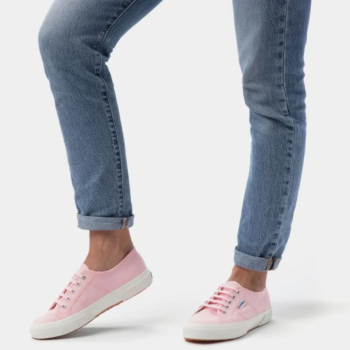 Men Unisex 2750COTU CLASSIC Sneaker PINK TICKLEDFAVORIO Superga Low Cut