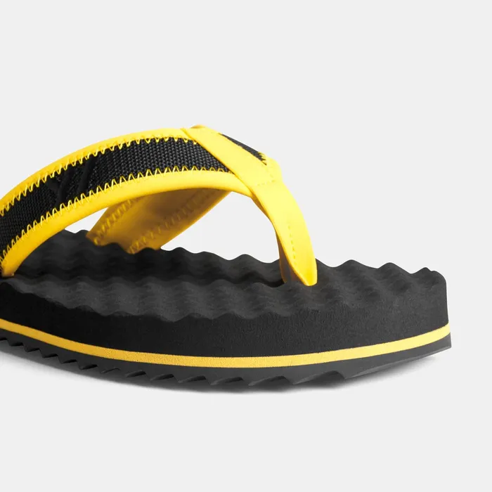 MENWOMEN James Perse Kids Footwear YOSEMITE Sport Flip Flop Kids Blackyellow