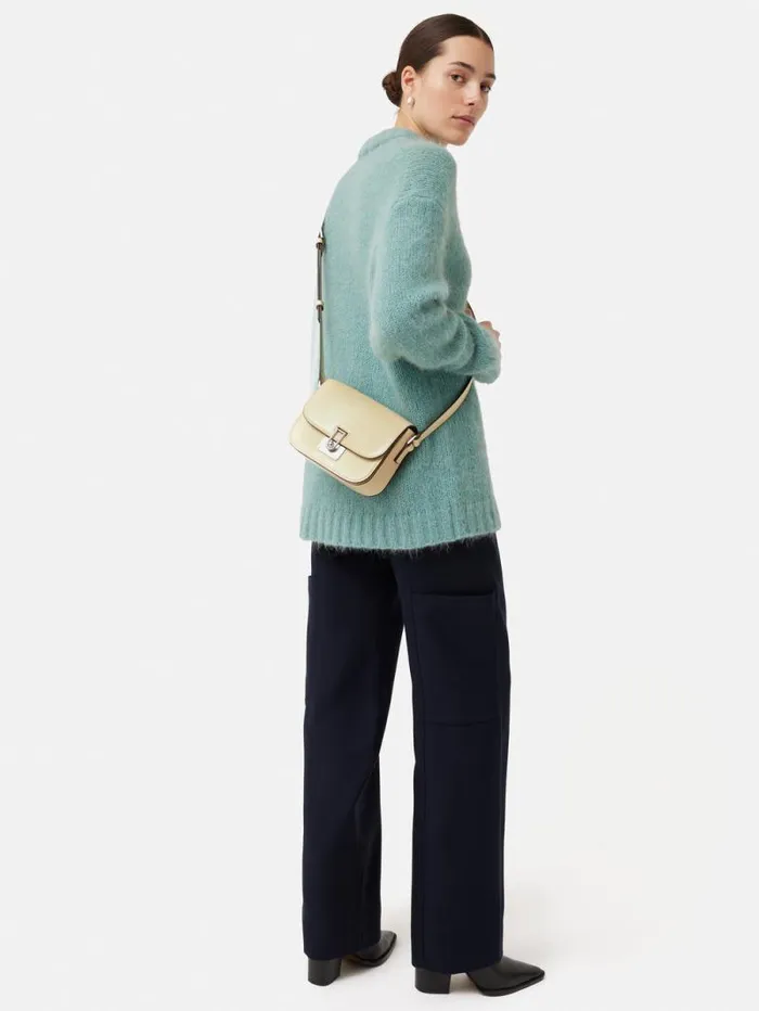 Meret Crossbody Cream Women Jigsaw Bags