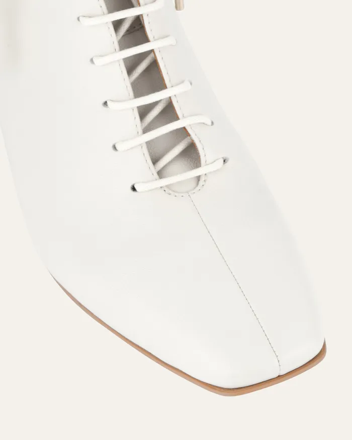 MID ANKLE BOOTS Cora mid ankle boots off white leather jomercer Women