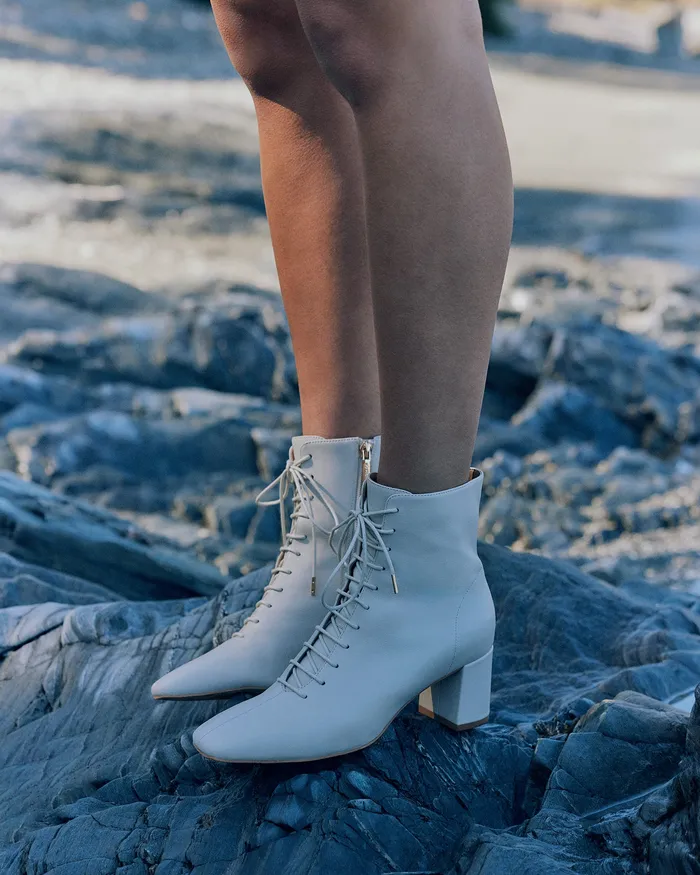 MID ANKLE BOOTS Cora mid ankle boots off white leather jomercer Women