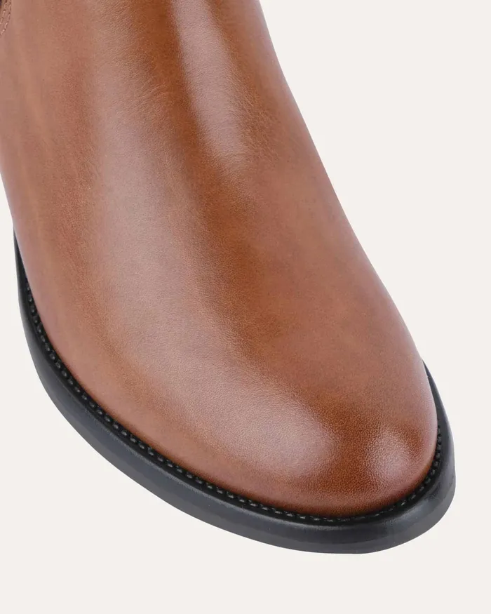 MID ANKLE BOOTS jomercer Women Claire mid ankle boots brandy leather MID ANKLE BOOTS jomercer Women Claire mid ankle boots brandy leather