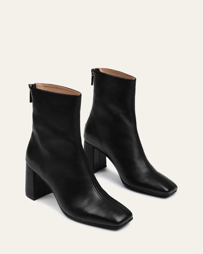 MID ANKLE BOOTS Nevada mid ankle boots black leather 8211 jomercer Women MID ANKLE BOOTS Nevada mid ankle boots black leather 8211 jomercer Women