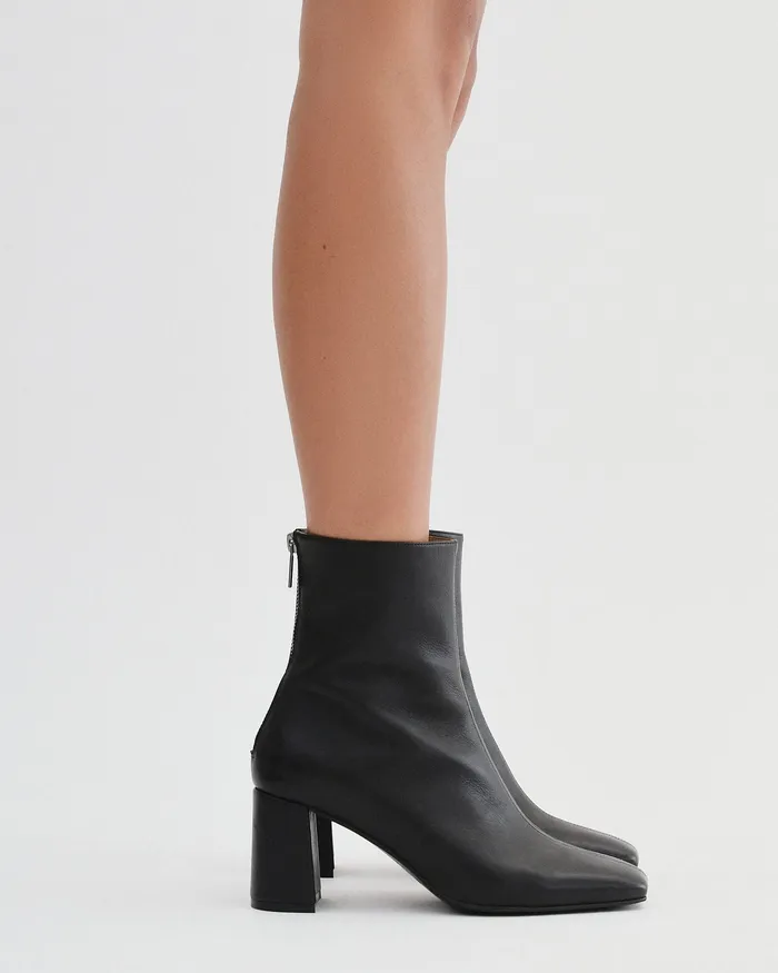 MID ANKLE BOOTS Nevada mid ankle boots black leather 8211 jomercer Women MID ANKLE BOOTS Nevada mid ankle boots black leather 8211 jomercer Women