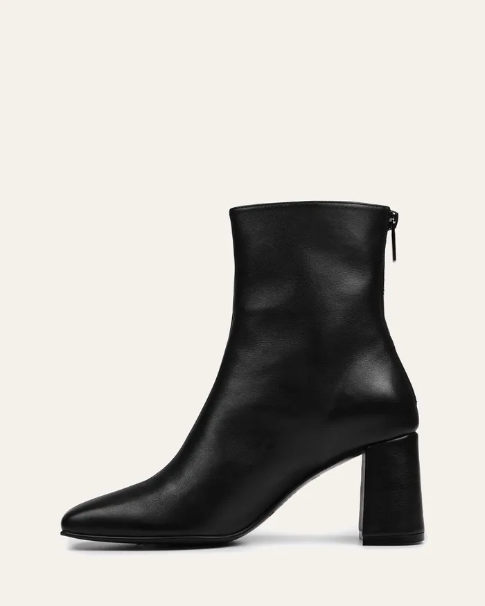 MID ANKLE BOOTS Nevada mid ankle boots black leather 8211 jomercer Women MID ANKLE BOOTS Nevada mid ankle boots black leather 8211 jomercer Women