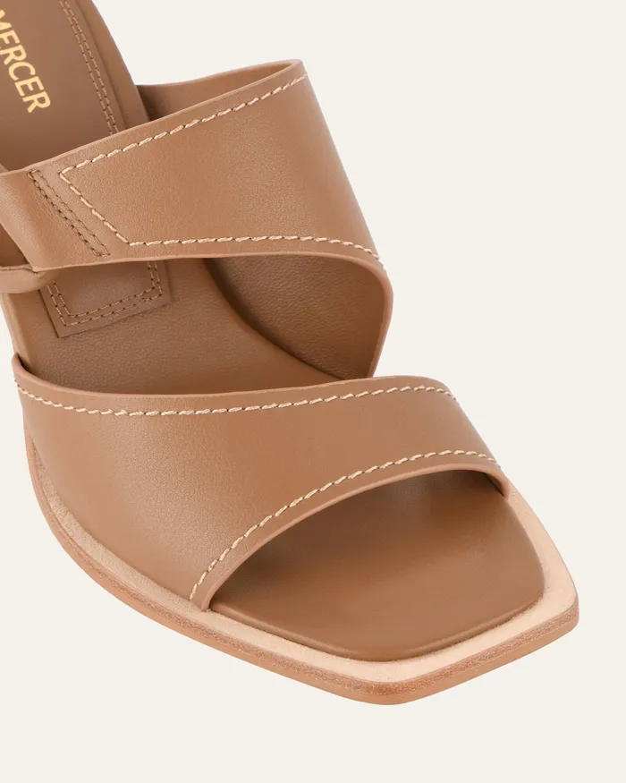 MID HEELS Women jomercer Cammy mid heel sandals tan leather