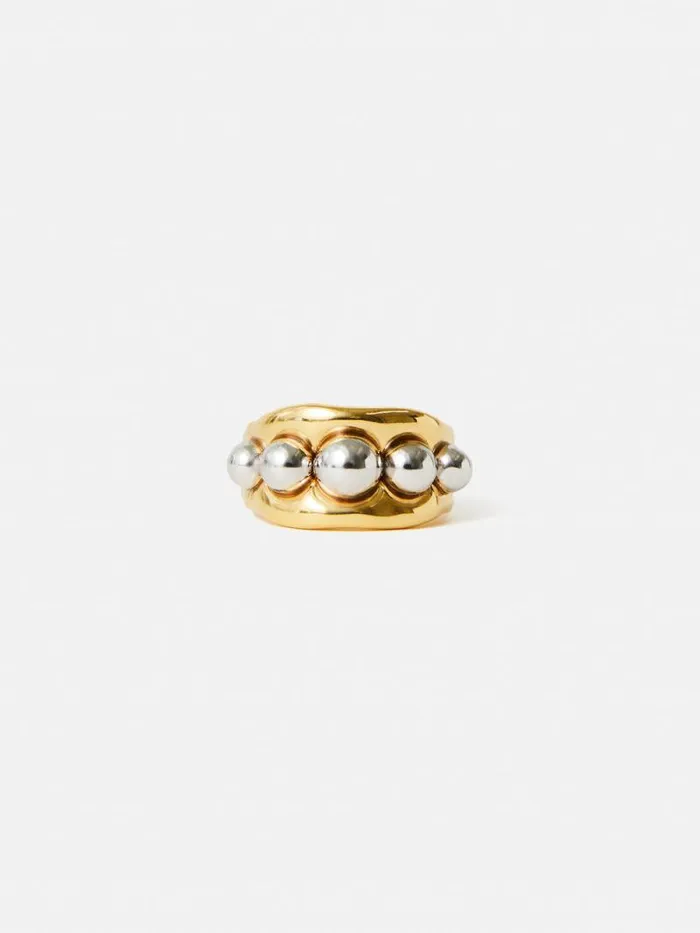 Molten Bead Ring Multi Women Jigsaw Jewellery