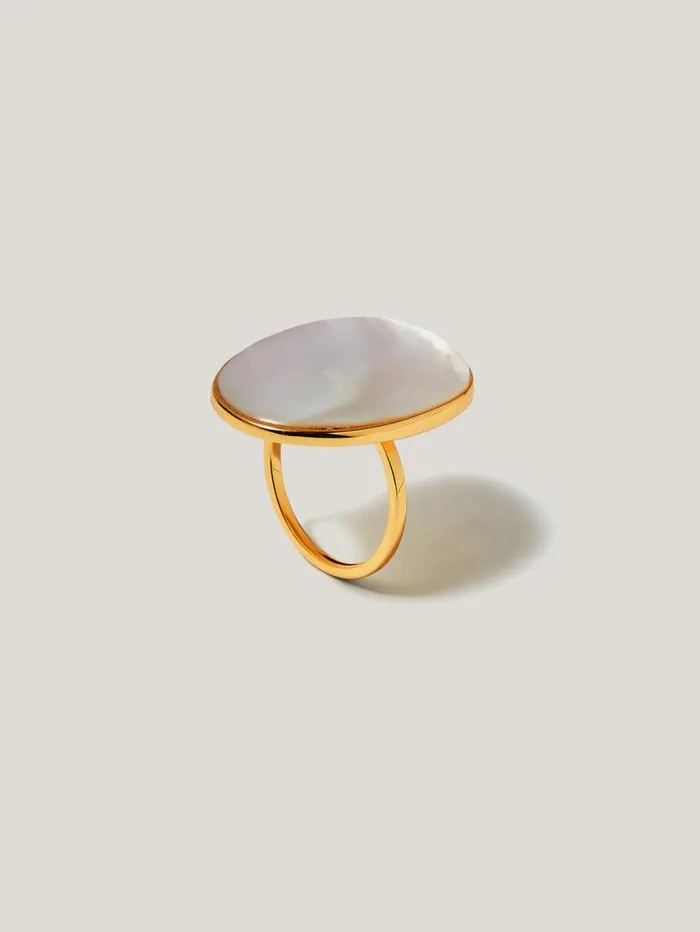 Mother Of Pearl Ring Pearl Women Jigsaw Party