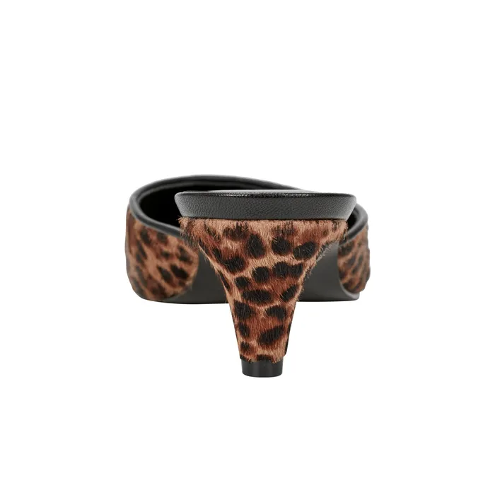 Mules and Slides Women Rosaly Heeled Mule Leopard Marc Fisher