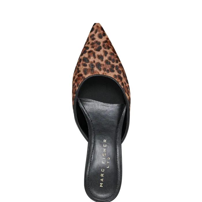 Mules and Slides Women Rosaly Heeled Mule Leopard Marc Fisher