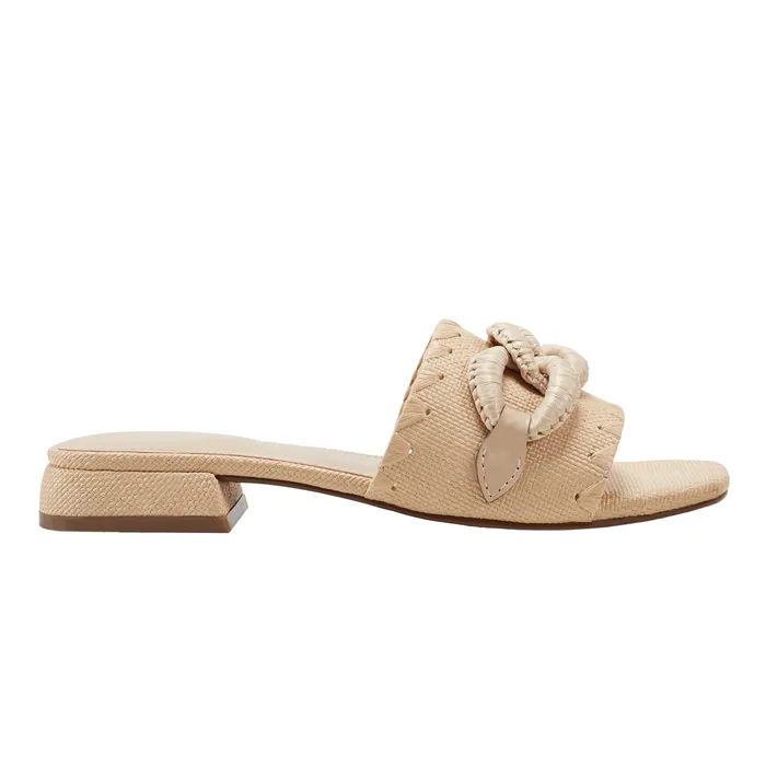 Myami Slide Sandal Light Natural Sandals Marc Fisher Women