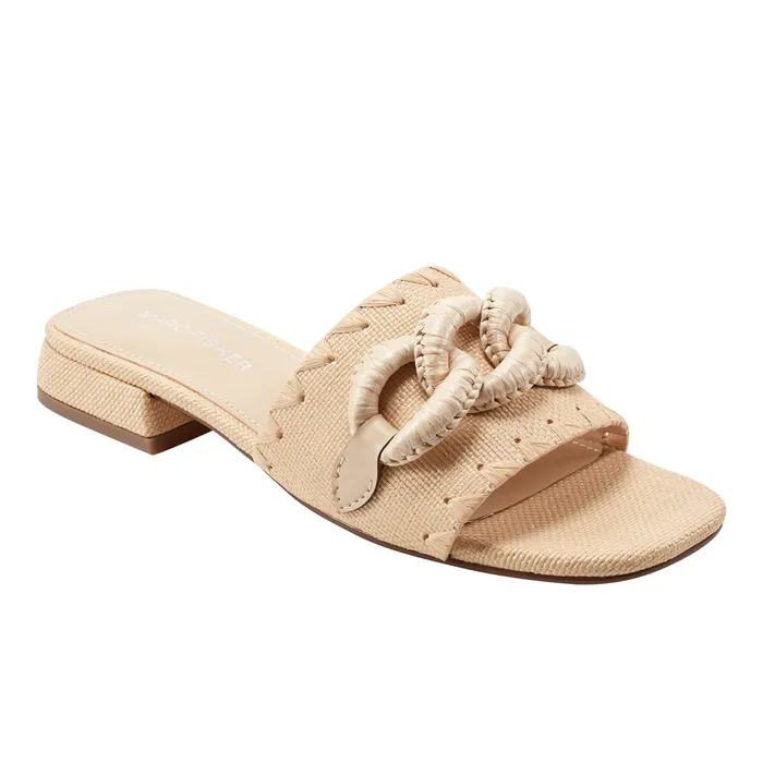 Myami Slide Sandal Light Natural Sandals Marc Fisher Women