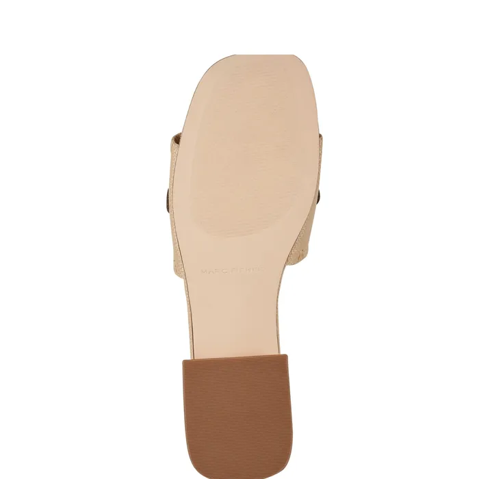 Myami Slide Sandal Light Natural Sandals Marc Fisher Women