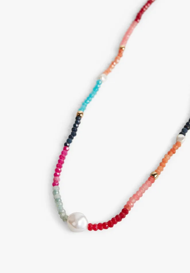Necklaces Women Hush Paros Beaded Necklace Multi