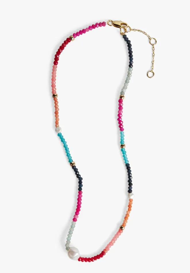 Necklaces Women Hush Paros Beaded Necklace Multi