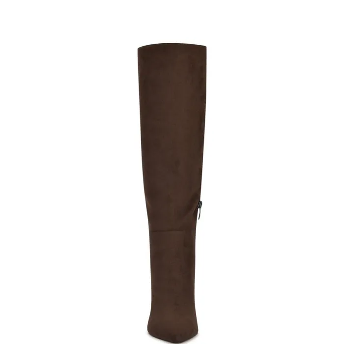 Netion Knee High Boots Dark Brown Women Nine West Boots and Booties Netion Knee High Boots Dark Brown Women Nine West Boots and Booties