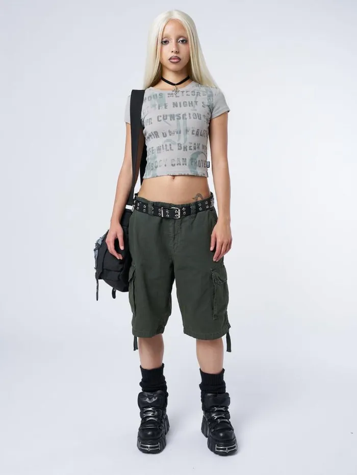 Off Dutty Graphic Baby Tee Women Minga London Tops and TShirts
