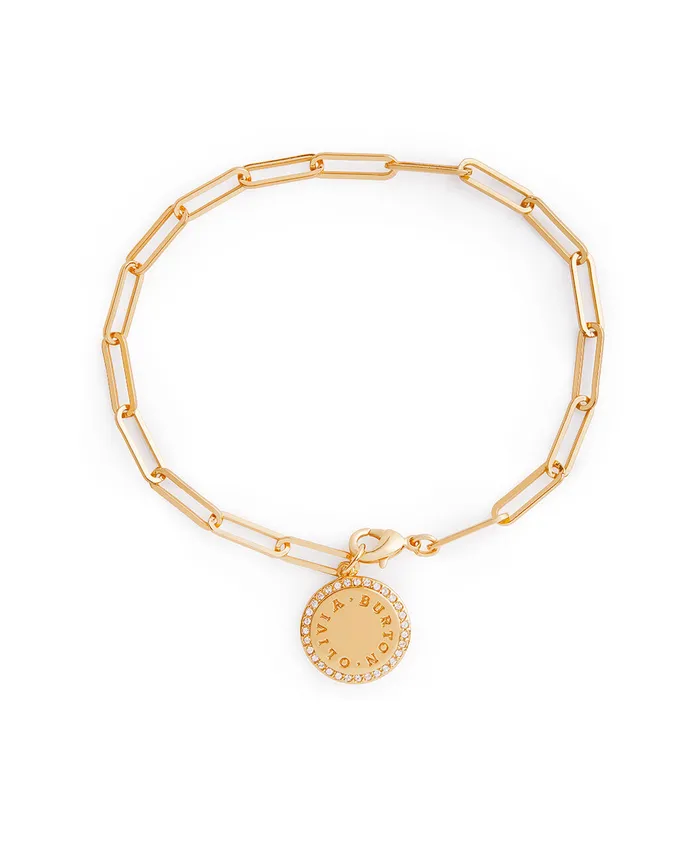Olivia Burton Bracelets Women Gold Disc Womens Bracelet