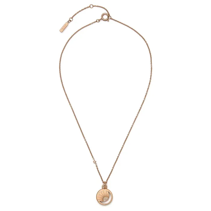 Olivia Burton Necklaces Women Celestial Sun Rose Gold Plated Pendant Necklace