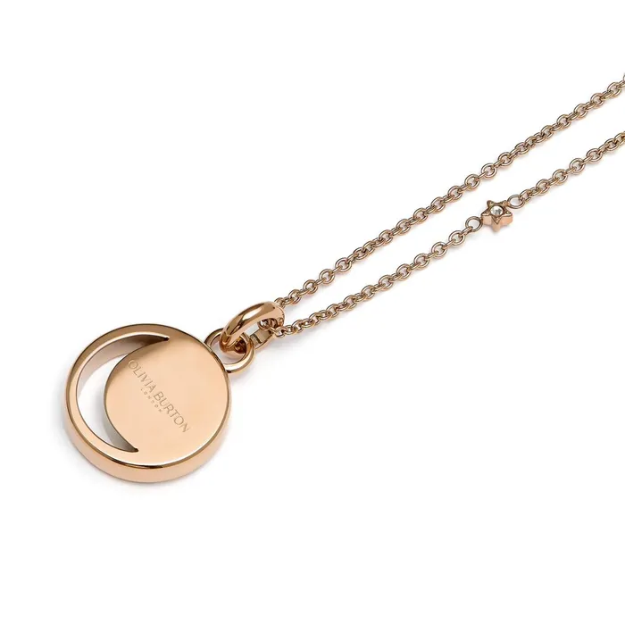 Olivia Burton Necklaces Women Celestial Sun Rose Gold Plated Pendant Necklace