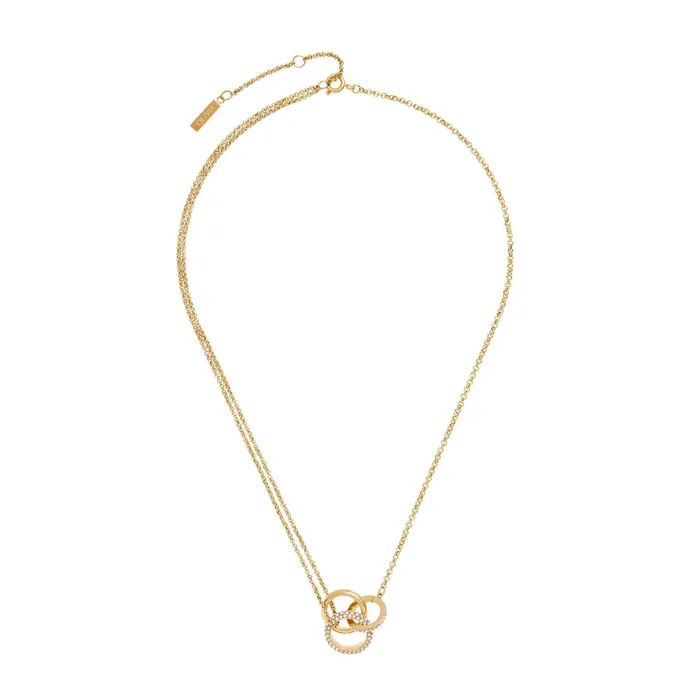 Olivia Burton Necklaces Women Entwine Gold Necklace
