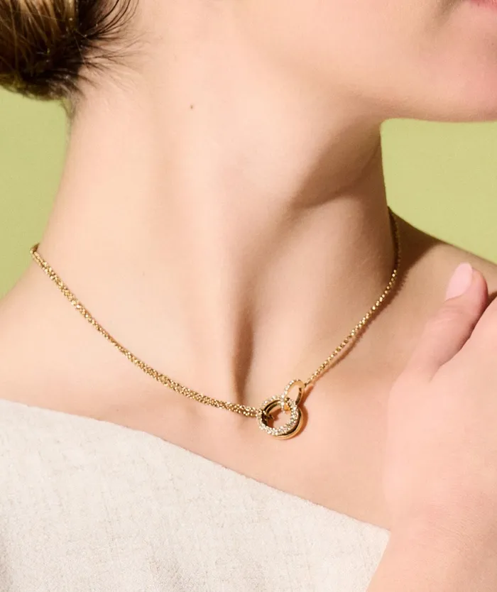 Olivia Burton Necklaces Women Entwine Gold Necklace