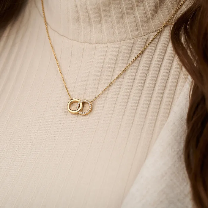 Olivia Burton Necklaces Women Gold Interlink Necklace