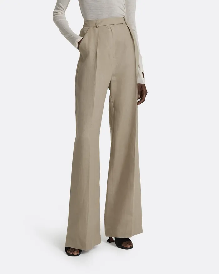 Omarani Stone Trousers Stone Trousers Safiyaa Women