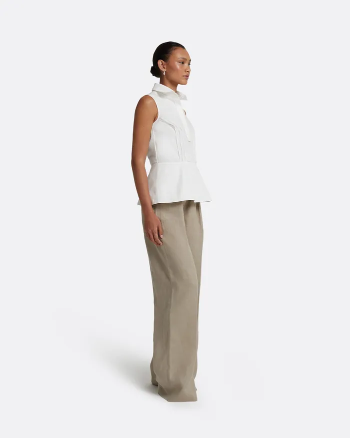 Omarani Stone Trousers Stone Trousers Safiyaa Women