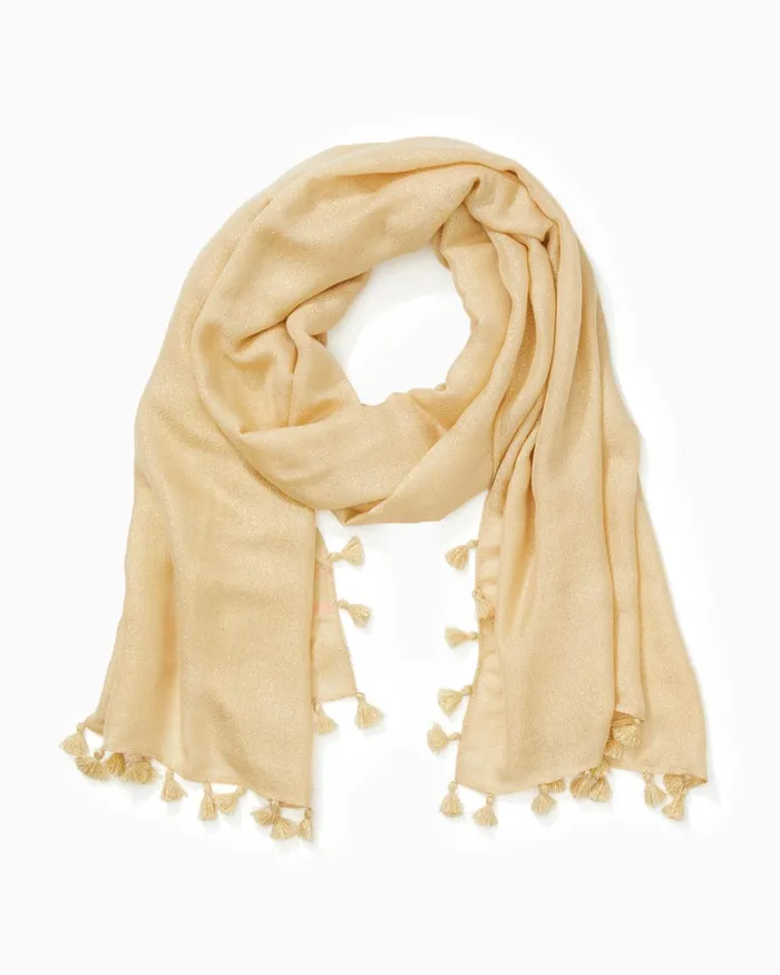 One Size Fits All Gifts Home and GiftsWomen Lilly Pulitzer Lana Scarf Almond